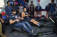 Nikhil Launches F45 Fitness Centre at Begumpet